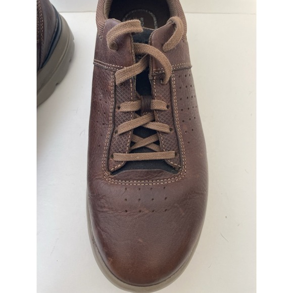 Rockport XCS Shoes Men's Size 10.5 M Casual Brown Leather Lace Up Low Top - Picture 7 of 11